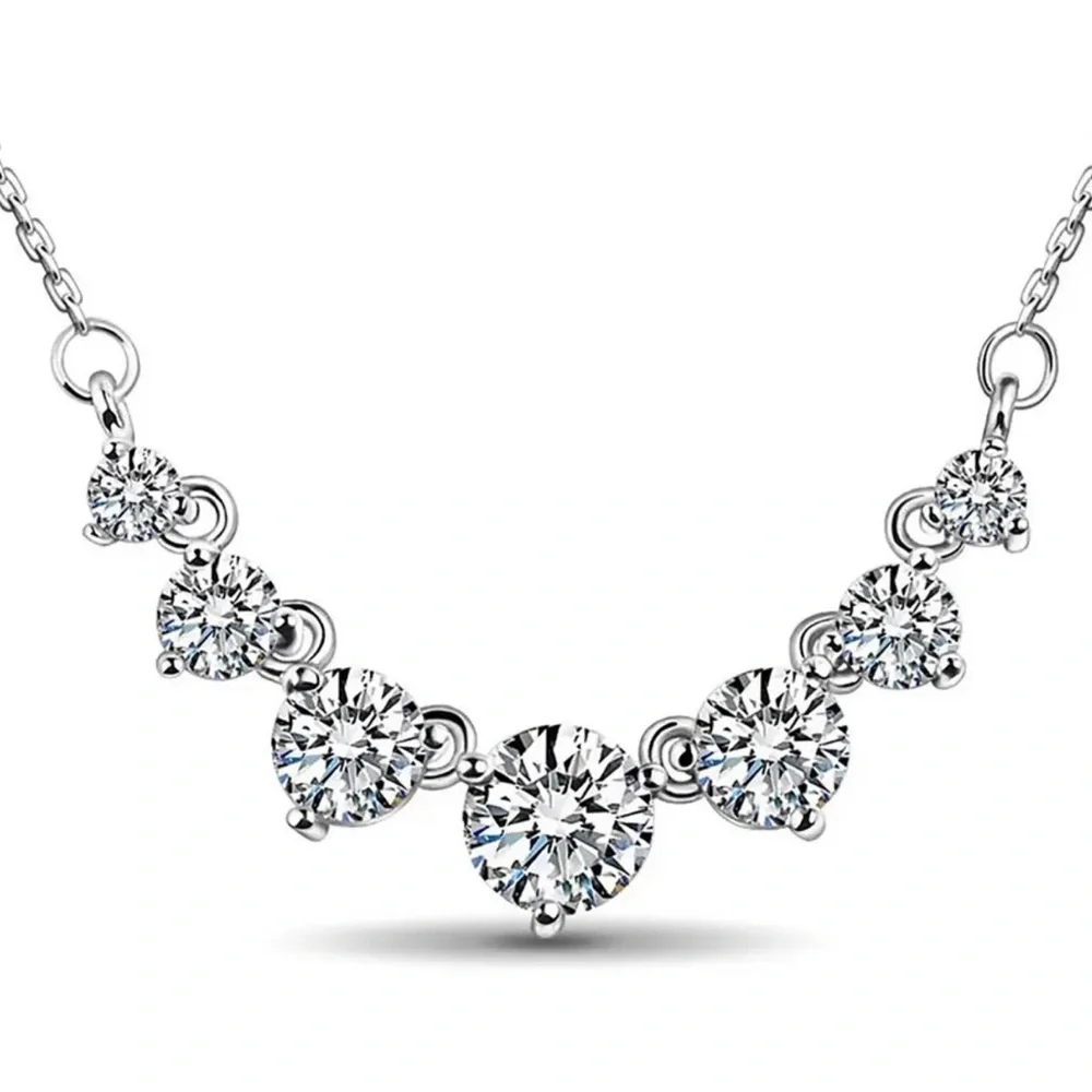 2.8ct Moissanite Necklace